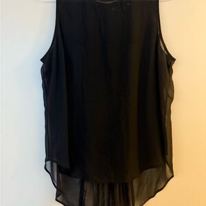 Elegant Black Sleeveless Top